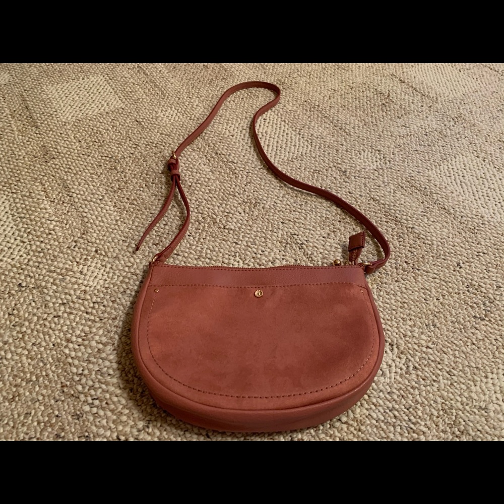 LC Lauren Conrad Dusty Mauve Crossbody Handbag